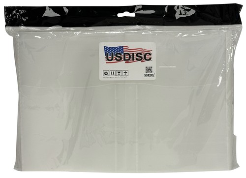 Usdisc plastic sleeves - sleeves, 4mil
